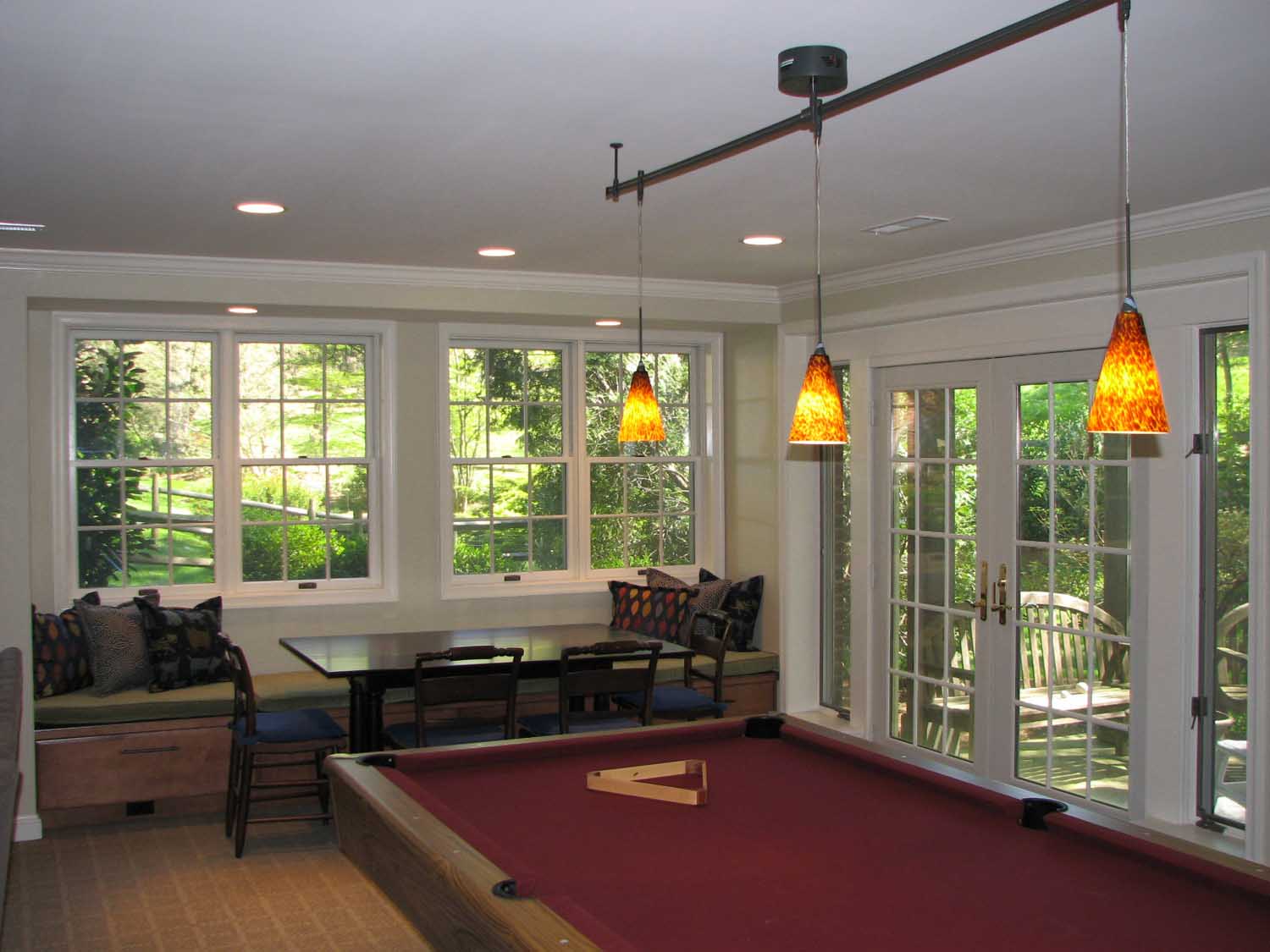 McLean, Virginia Basement Remodel with Pool Table