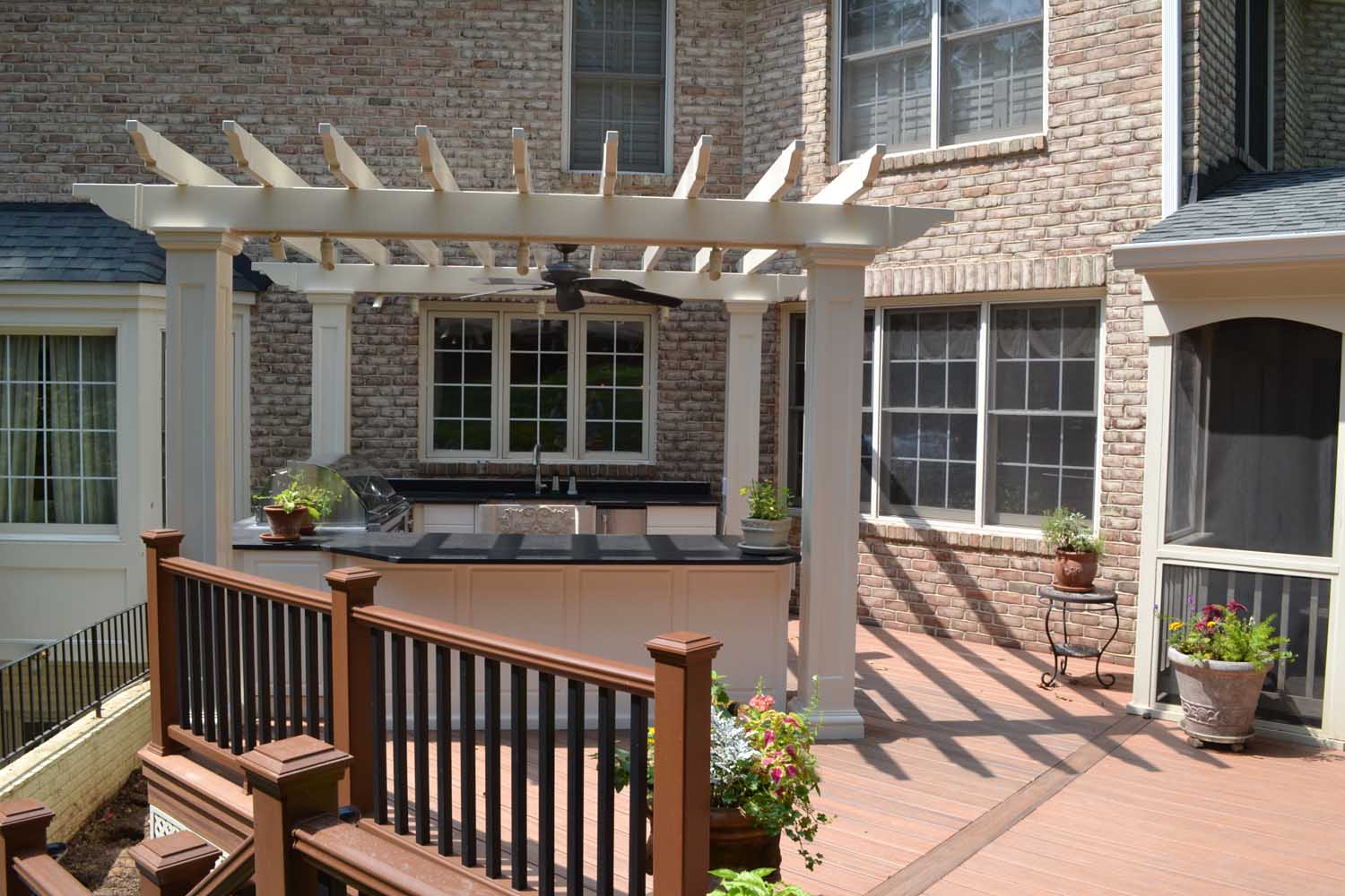 Vienna, Virginia Outdoor Kitchen Remodel