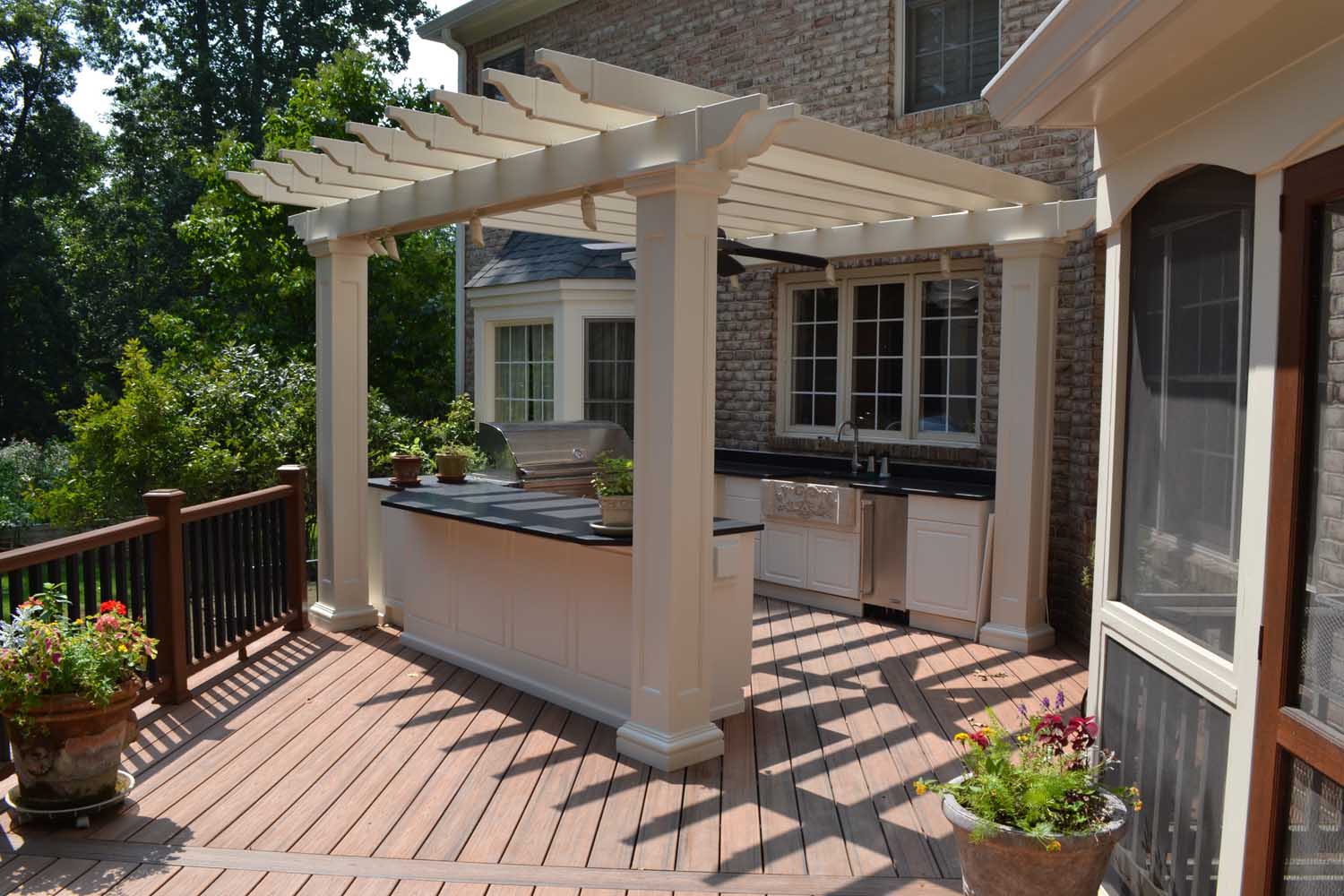 Vienna, Virginia Outdoor Kitchen Remodel