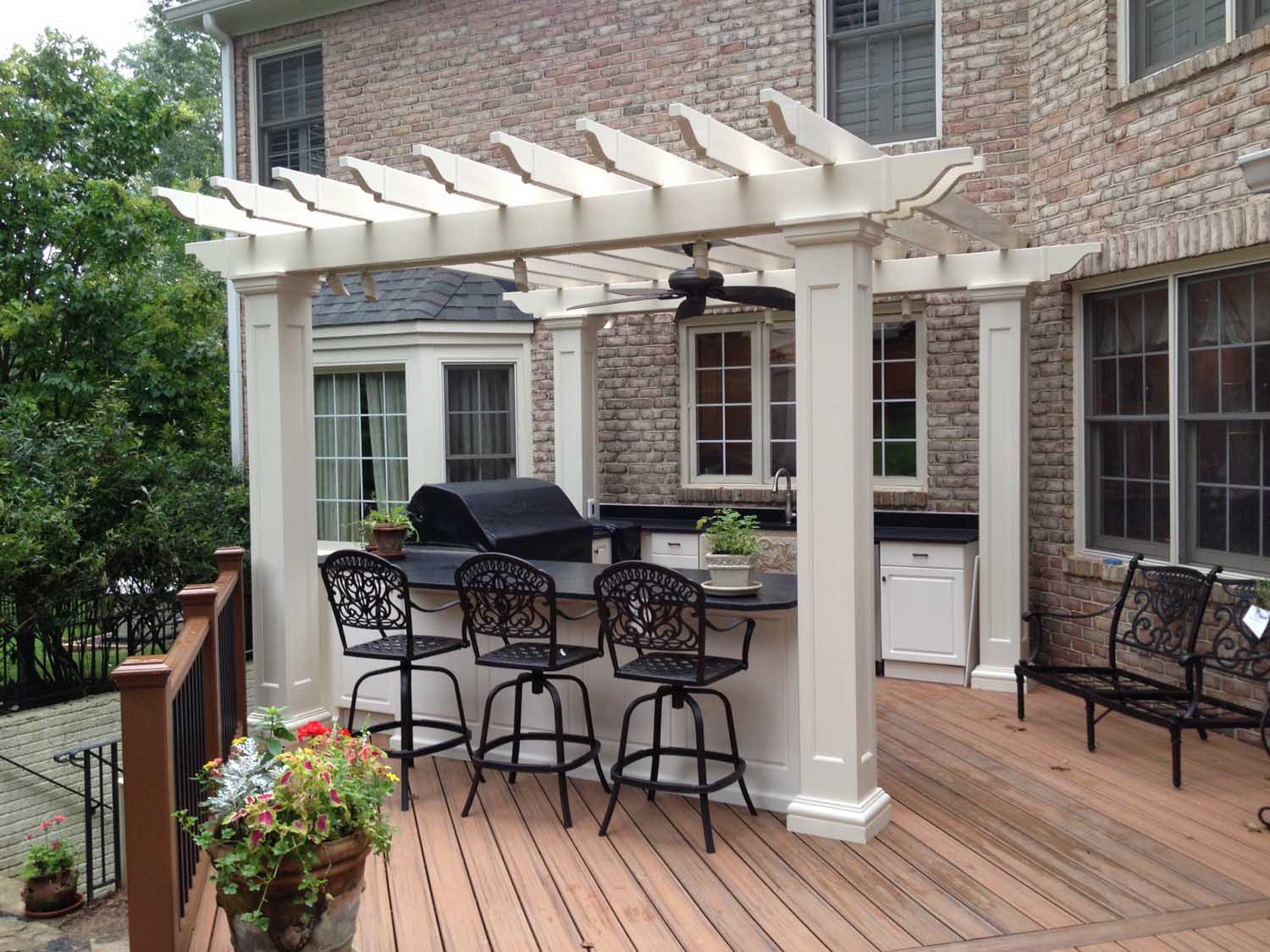 Vienna, Virginia Outdoor Kitchen Remodel