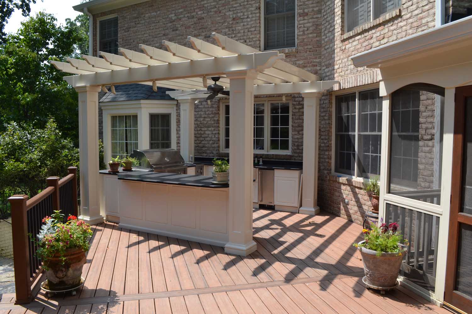 Vienna, Virginia Outdoor Kitchen Remodel