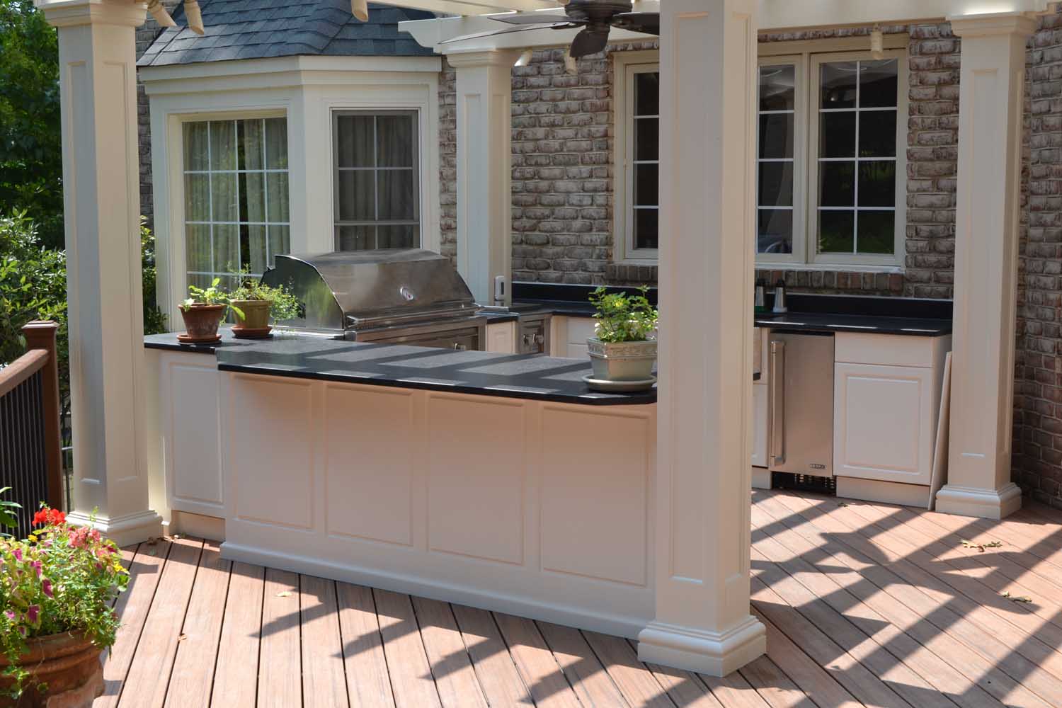 Vienna, Virginia Outdoor Kitchen Remodel
