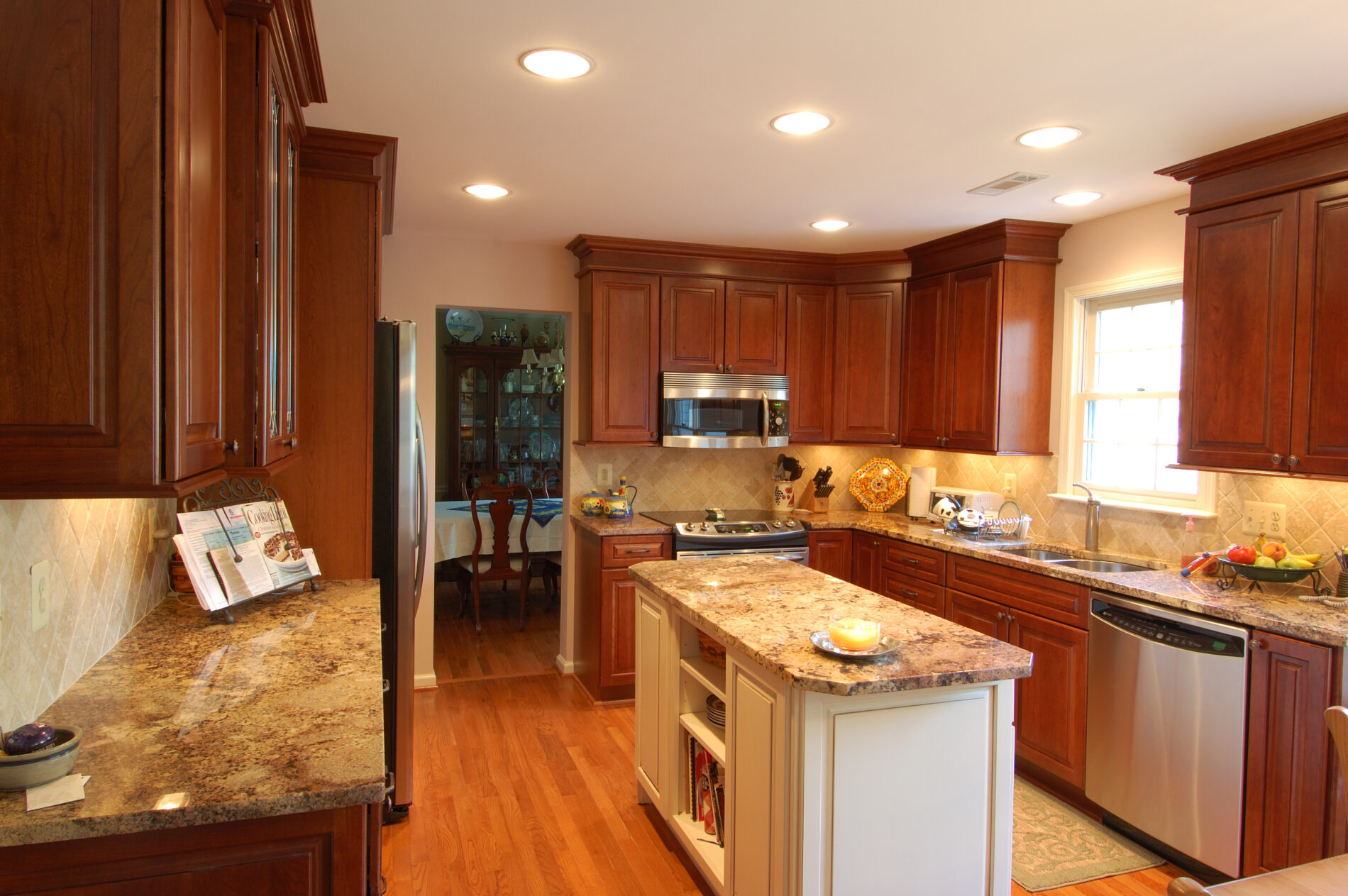 Cabinets with extra trim