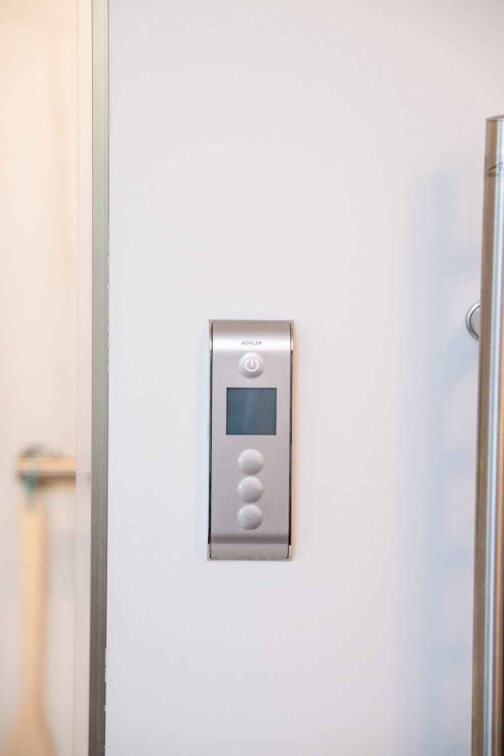 Image by Lesnick Photo Kohler digital shower control for this aging in place home addition in Great Falls, VA