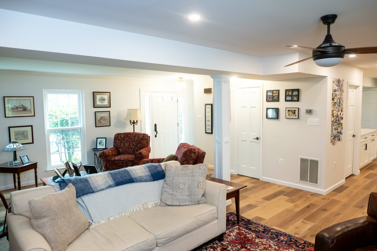 Fairfax Station Kitchen (9) front room of the home with an open floorplan.